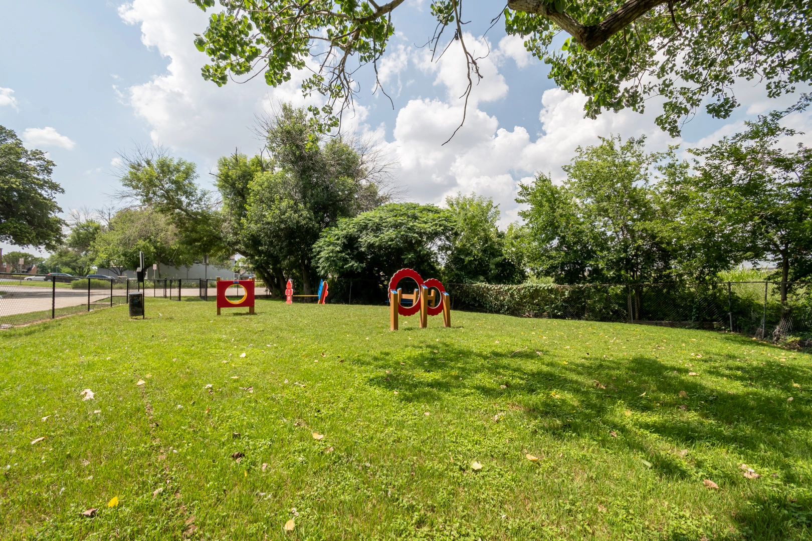 Pet play area at Crossings at Irving in Irving, Texas