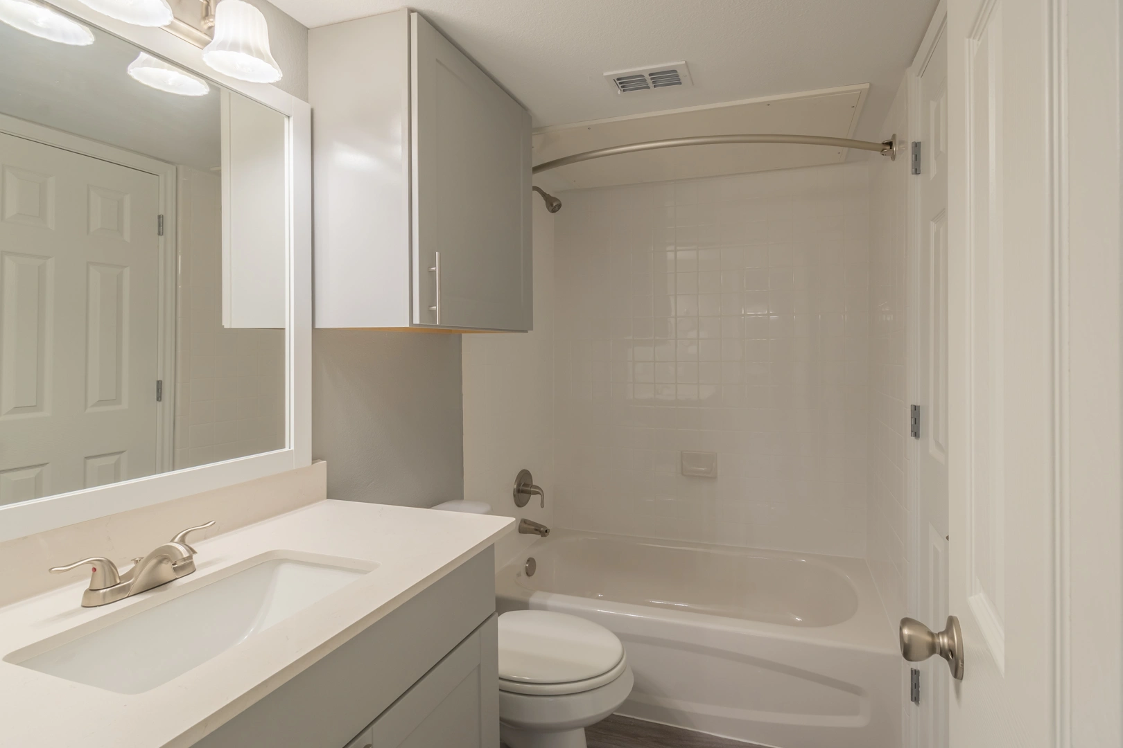 Pompeii apartment interior at Crossings at Irving in Irving, Texas